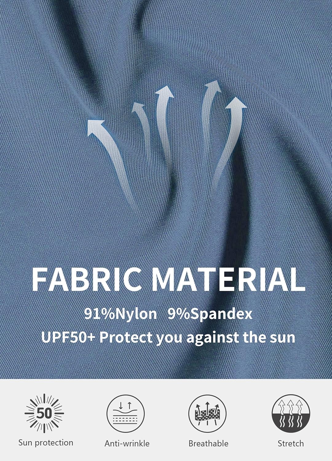 Hiverlay Womens pro Golf Pants Quick Dry Slim Lightweight Work Pants with Straight Ankle Also for Hiking or Casual Ladies - Image 4