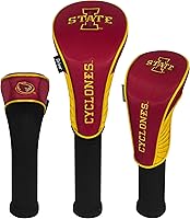 Vista 36 de Collegiate juego de tres protectores de palos de golf