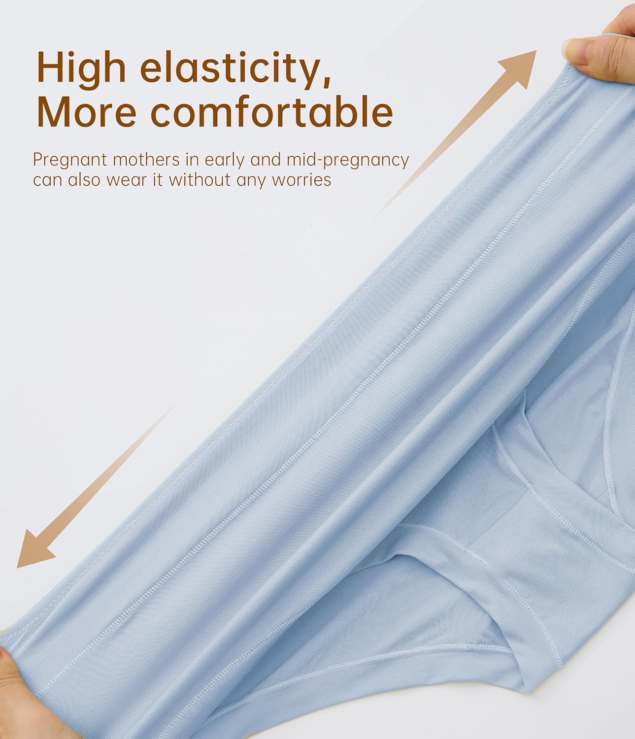 ANLIQI Women's Modal Underwear Soft Hipster Panties for Women Pack Breathable & Moisture Wicking Underwear Ladies Underpants - Image 4