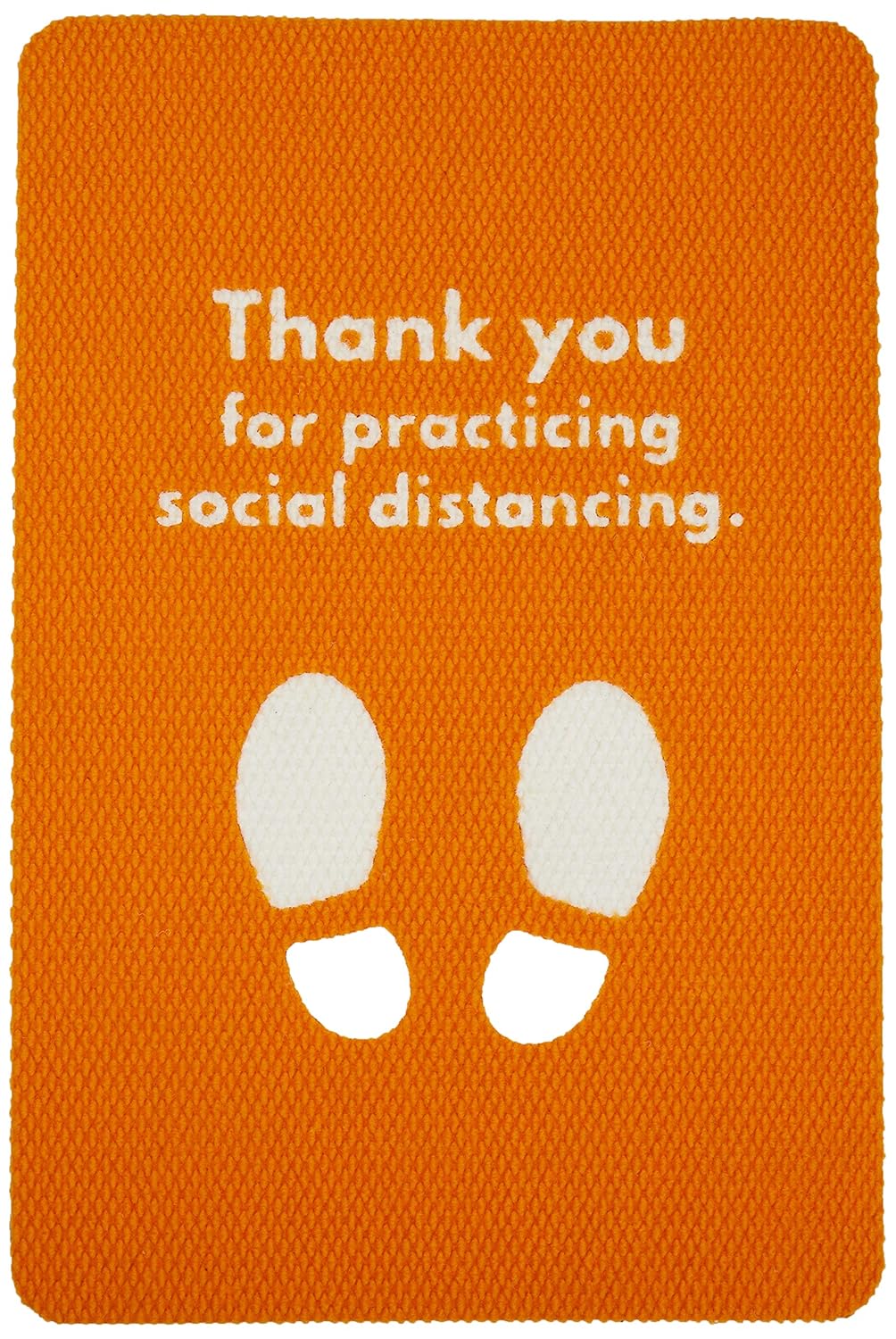 Portico Systems 17601 Social Distancing Logo Mat, 2" x 3"