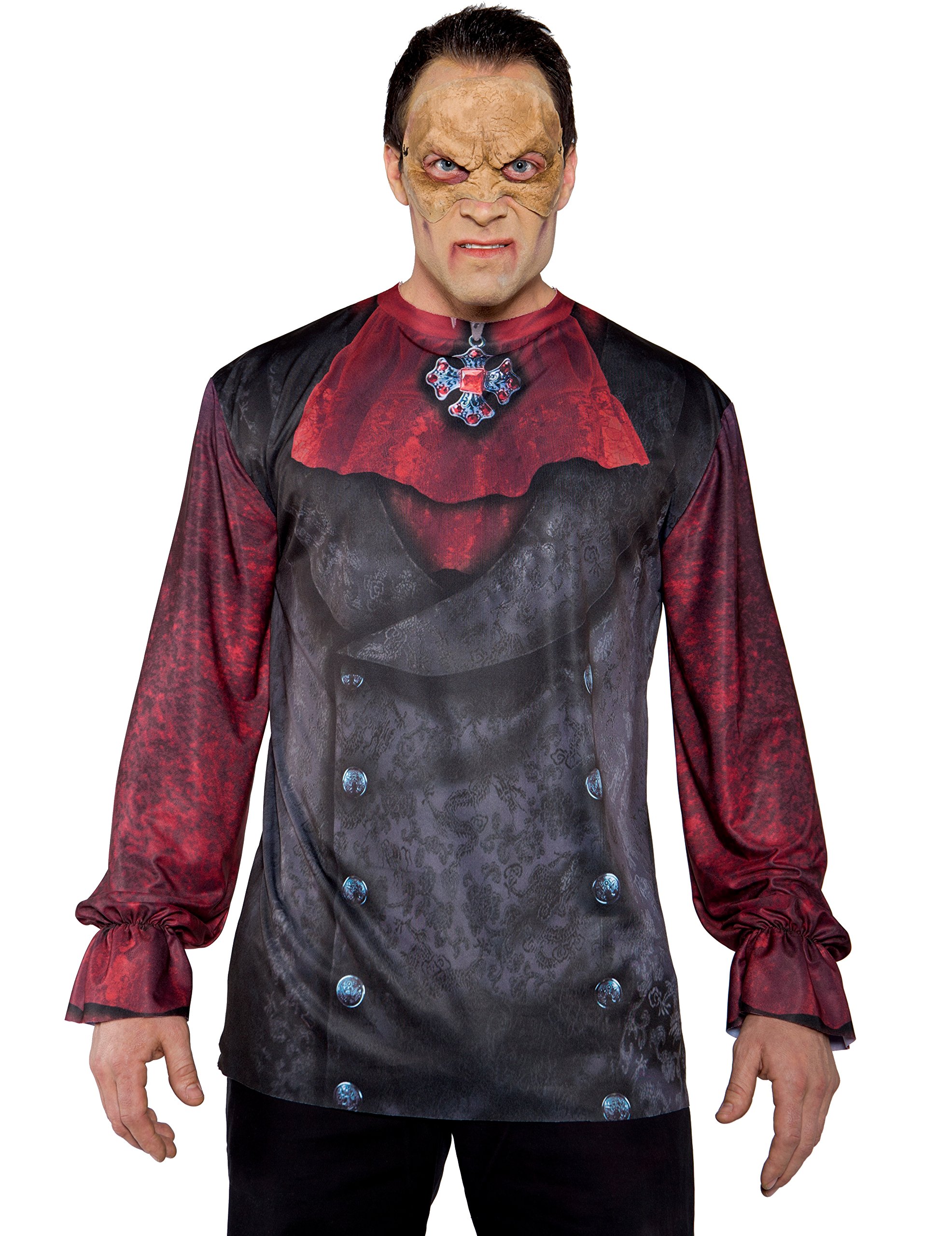 Underwraps Costumes Mens Vampire Costume - Photo Real Shirt