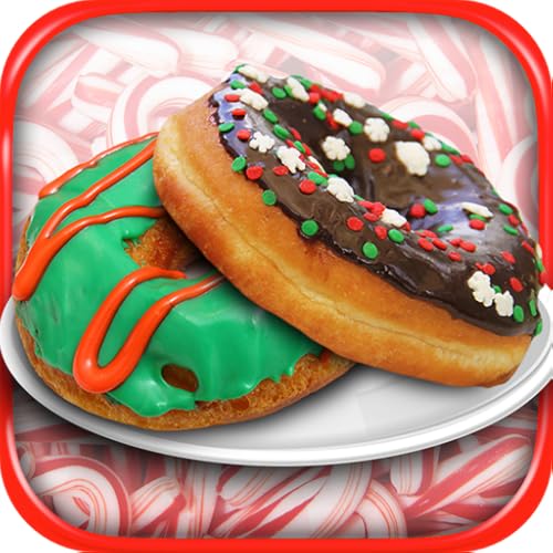 Christmas Donut Maker  Kids Frozen Winter Holiday Dessert Cooking Baker Game