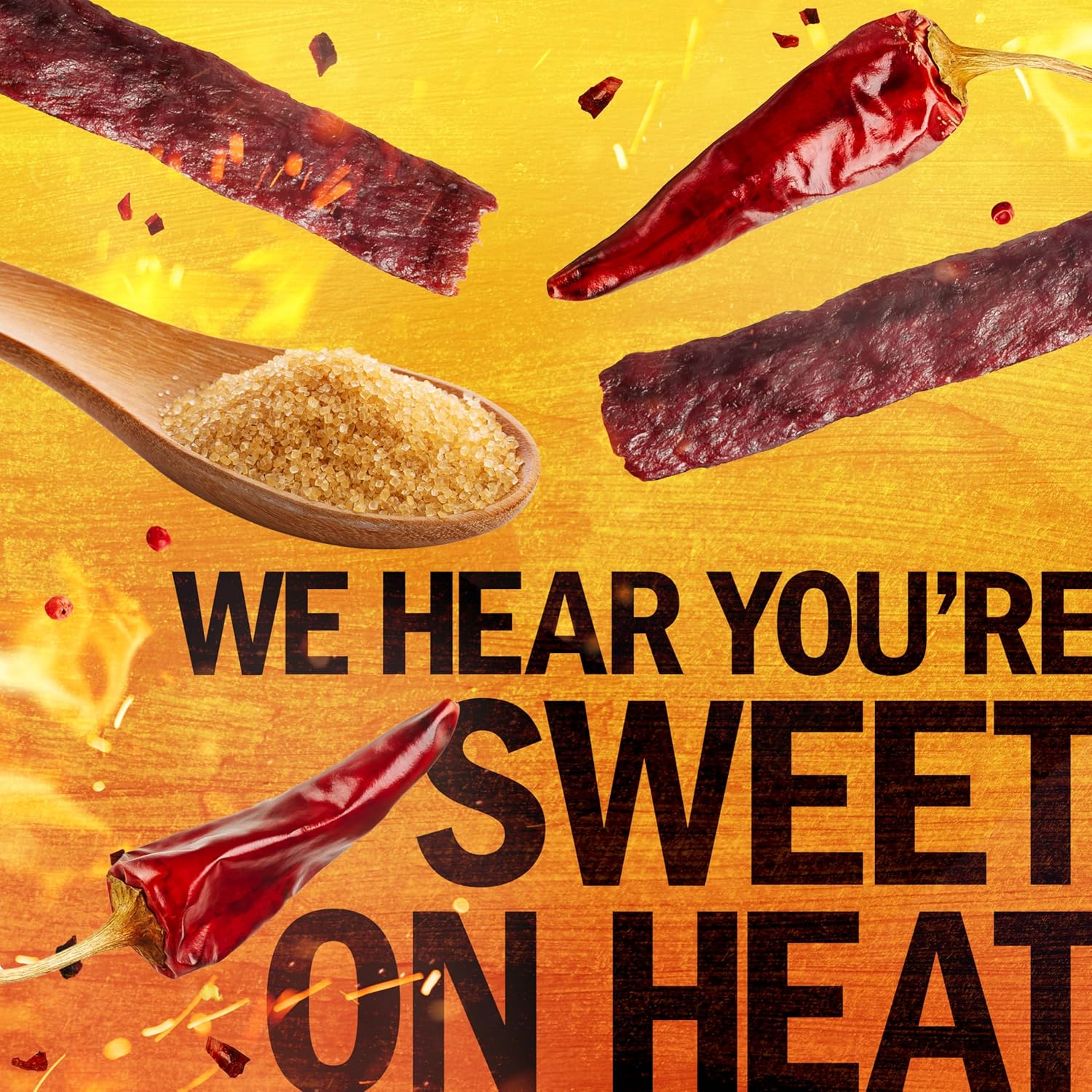 Jack Link's Sweet & Hot Beef Jerky Steaks - (12 Pack) 2 oz Steaks - Ready to Eat Real Meat Protein Snacks - 14g Protein per Serving - Made with 100% Real Beef