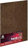 Ampersand Art Supply Hardboard Wood Painting Panel: Museum Series Hardbord, 14" x 18", 1/8 Inch Flat Profile