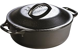 Lodge Pre-Seasoned Cast Iron 2 Quart Dutch Oven