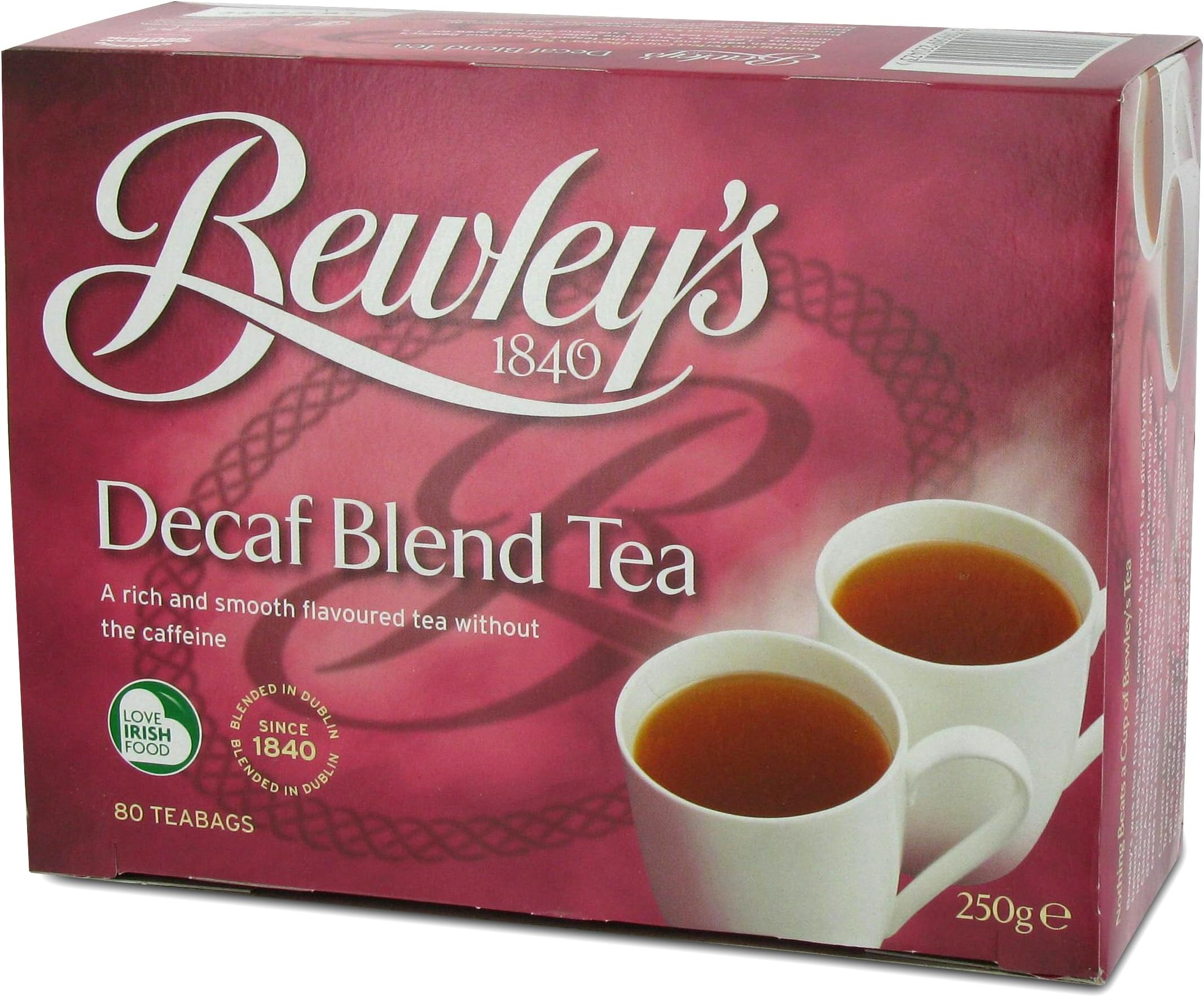 1 X Tetley Tea Bags Decaffeinated 80 250g Grocery Tea