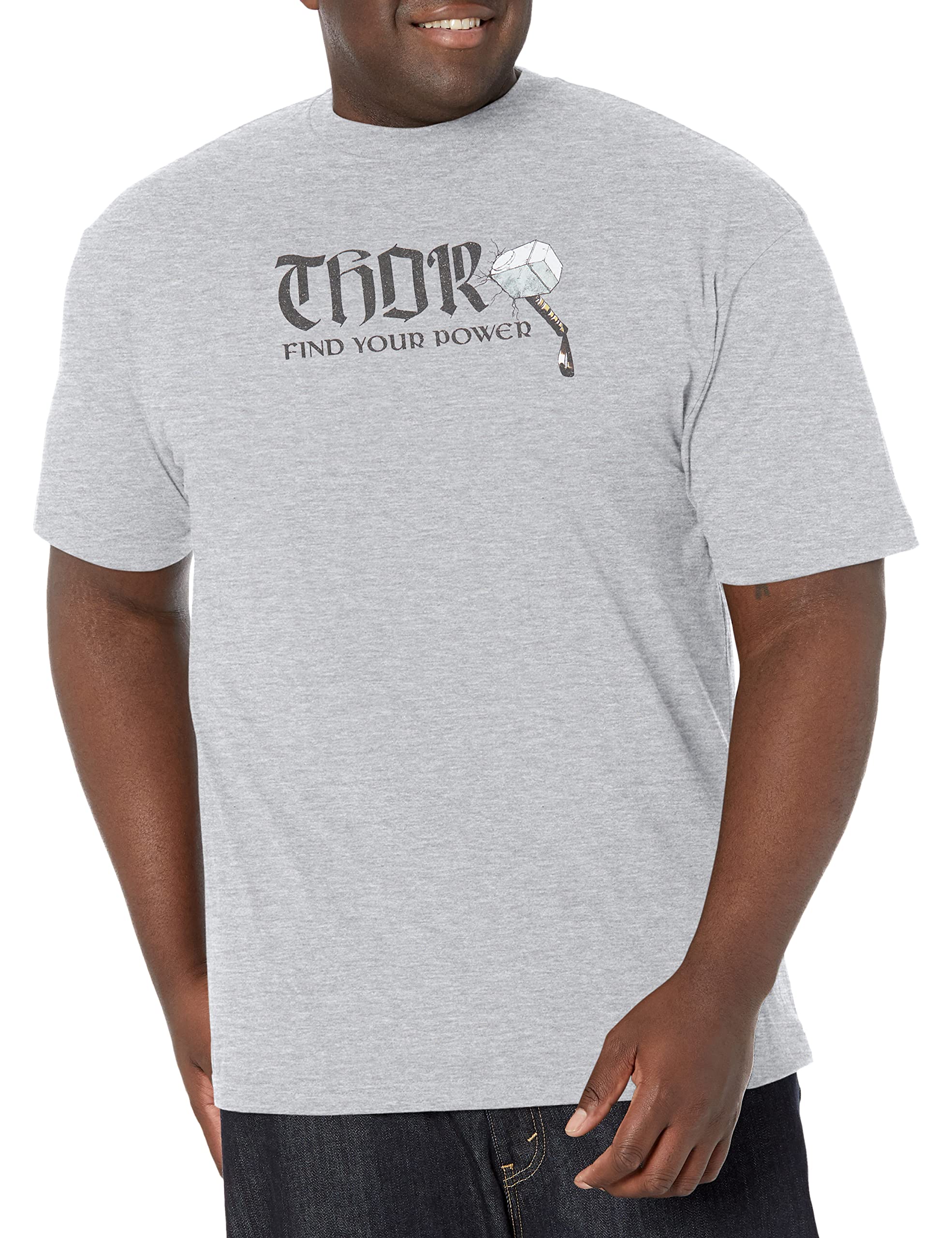 Marvel Martillo Eléctrico Camiseta para Hombre