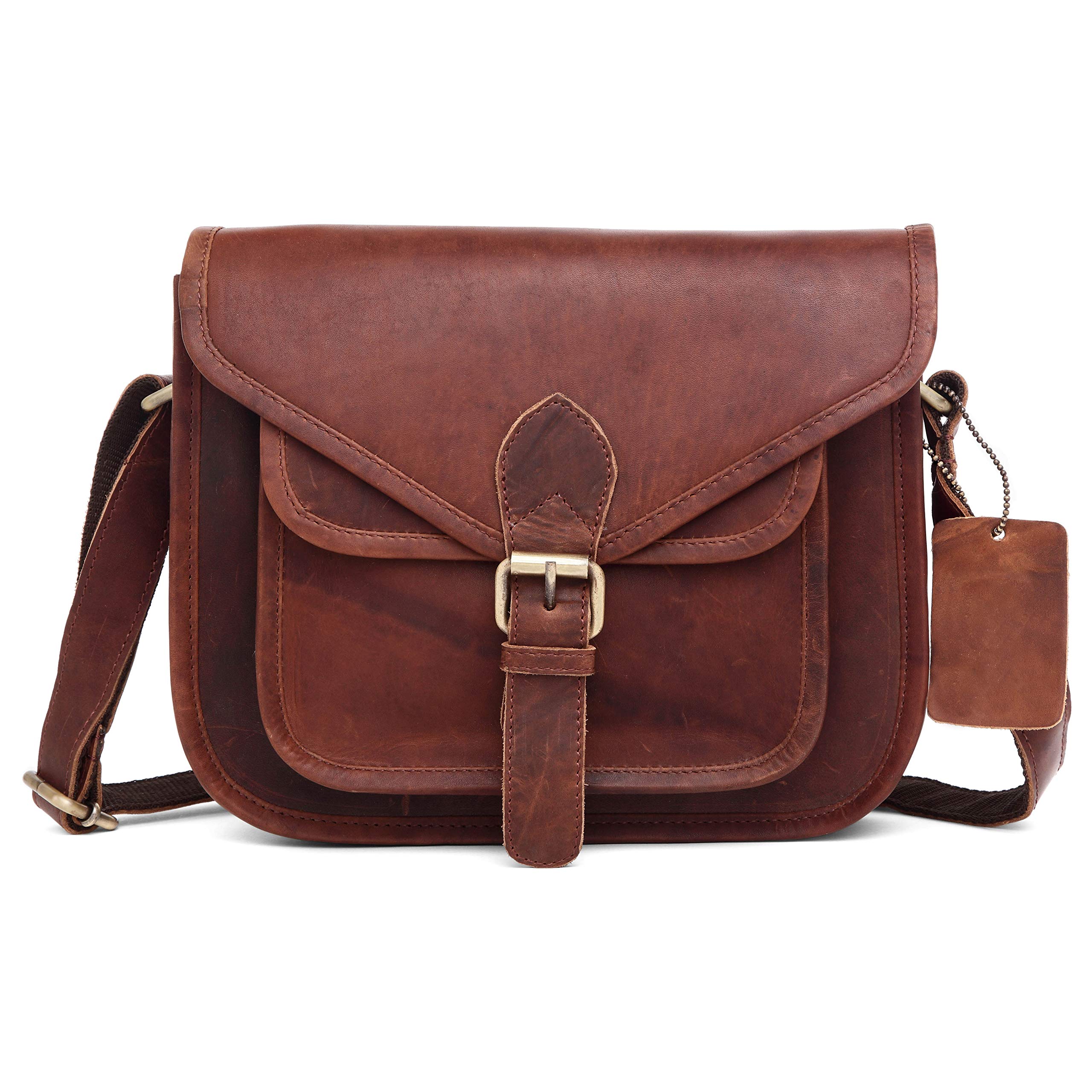 wildhorn Crossbody Bags for Women-Premium Leather Vintage Fashion Purse with Adjustable Strap-picture-0