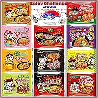 Vista 1 de Samyang - Combo de 11 sabores de pollo picante picante - Buldak Ramen 11 paquetes