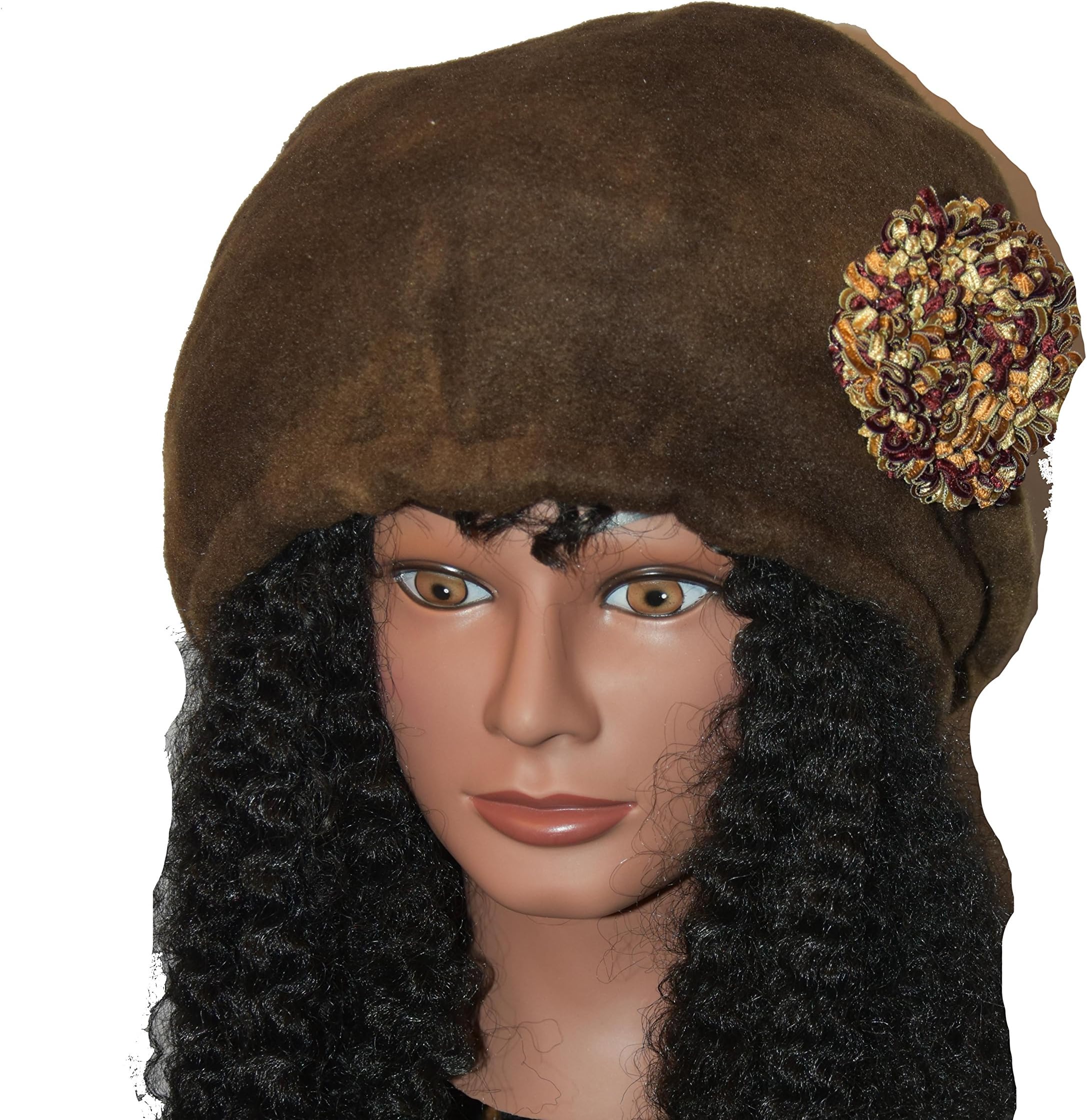 Hat For Dreadlocks (Locs), Braids and Twists - Brown