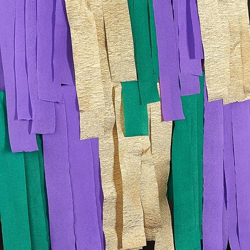 Vista 75 de PartyWoo Serpentinas de papel crepé verde, 6 rollos de 492 pies, paquete de papel crepé verde bosque esmeralda cazador para graduación, Navidad