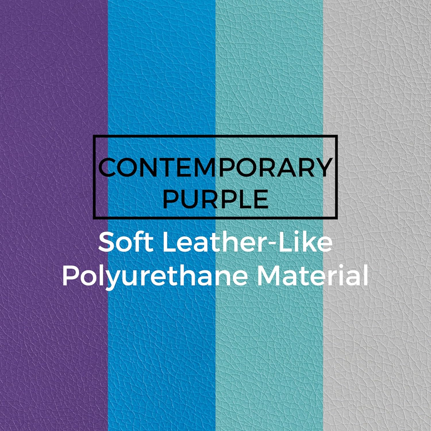 FDP SoftScape Folding Foam Block Set Soft, Colorful Stacking Building Blocks for Toddlers and Kids Indoor Play, Daycare, Preschool, Home Use (4-Piece) - Contemporary/Purple, 15338-CTPU