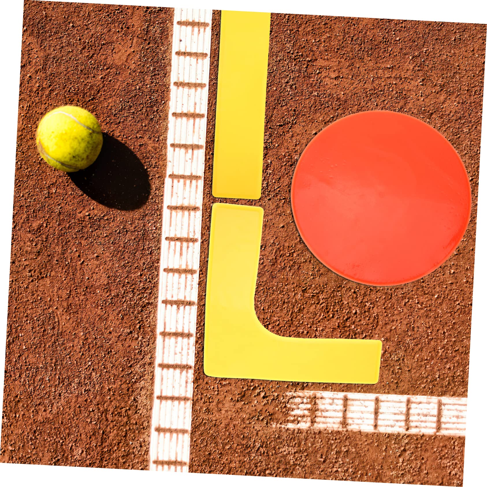 Sosoport 10 Pezzi Marcatori A Forma Di Piede Per Allenamento Sportivo - Kit Agilità Per Calcio, Tennis E Basket