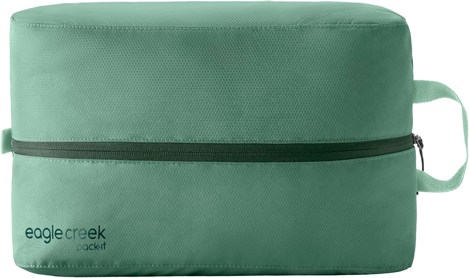 Eagle Creek Pack-It Reveal Multi Shoe Cube - Dual-Compartment Shoe Cube for Optimizing Luggage Space - Travel-Friendly - Easy-Grab Zipper & Quick Grab Handle - Lightweight & Portable - Mandarin