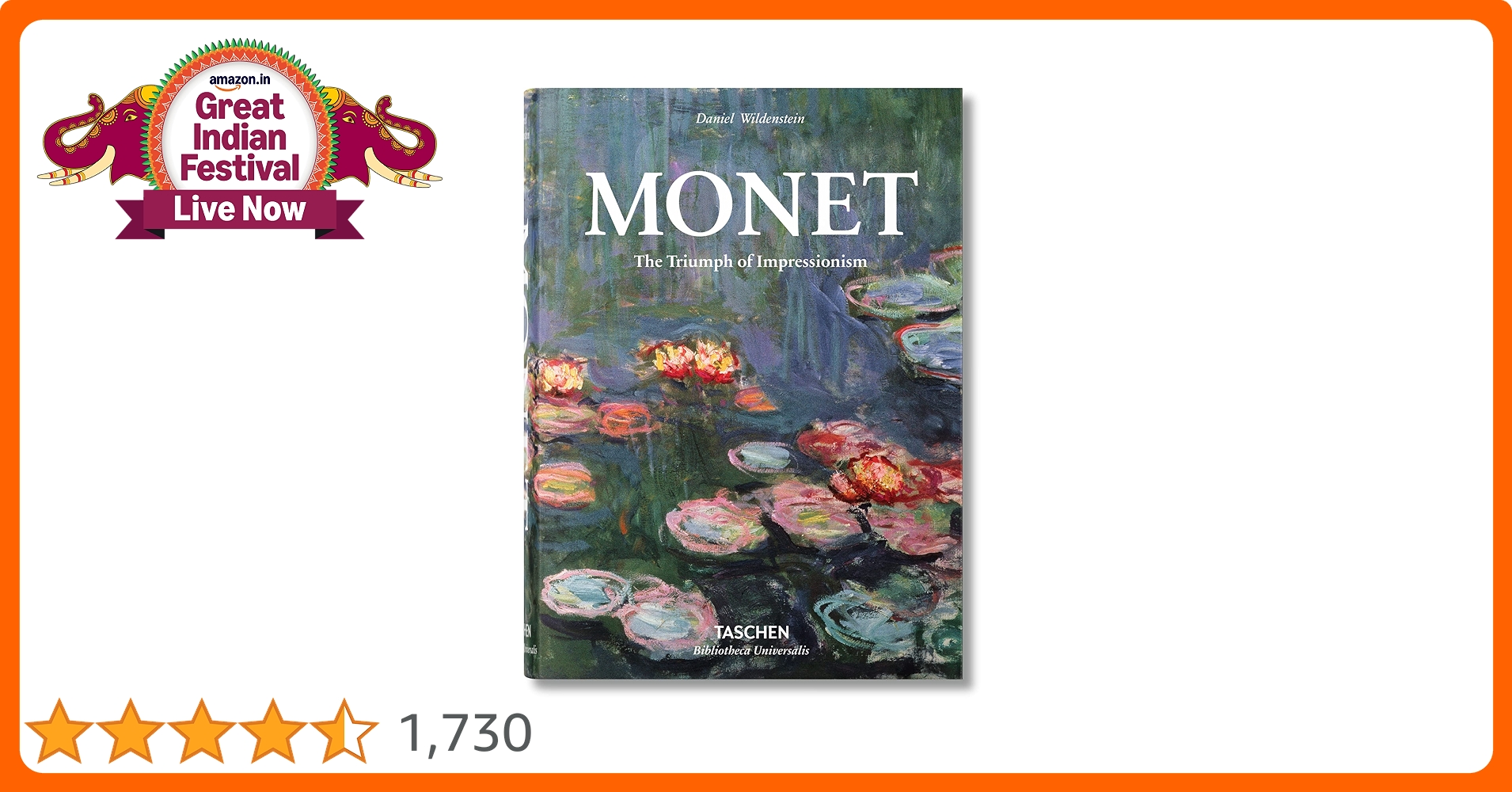 Monet Or the Triumph of Impressionism モネ Monet. The Triumph of Impressionism: Wildenstein, Daniel