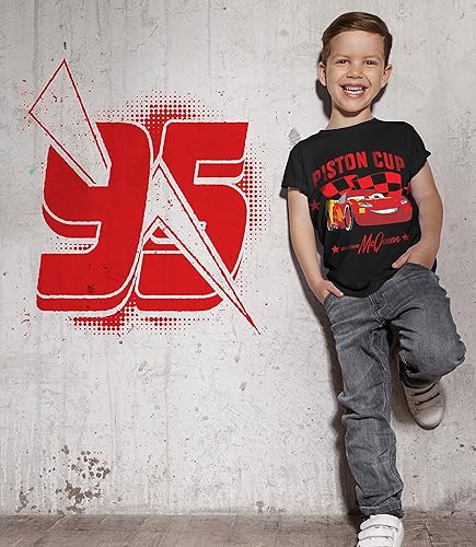 Miniatura 2 de Disney Camiseta gráfica Cars Lightning McQueen Pixar (juegos) Tow Mater Doc Cruz Finn Outfit Tee Niños Cumpleaños Ropa para niños