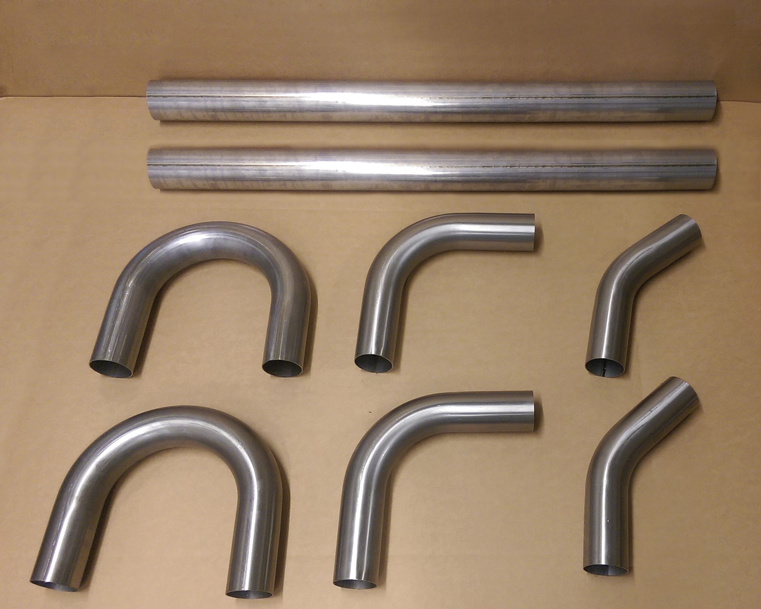 304SS Tubi Di Scarico Auto Mandrino Curva 45 90 Kit Curva Diritta - Foto 6