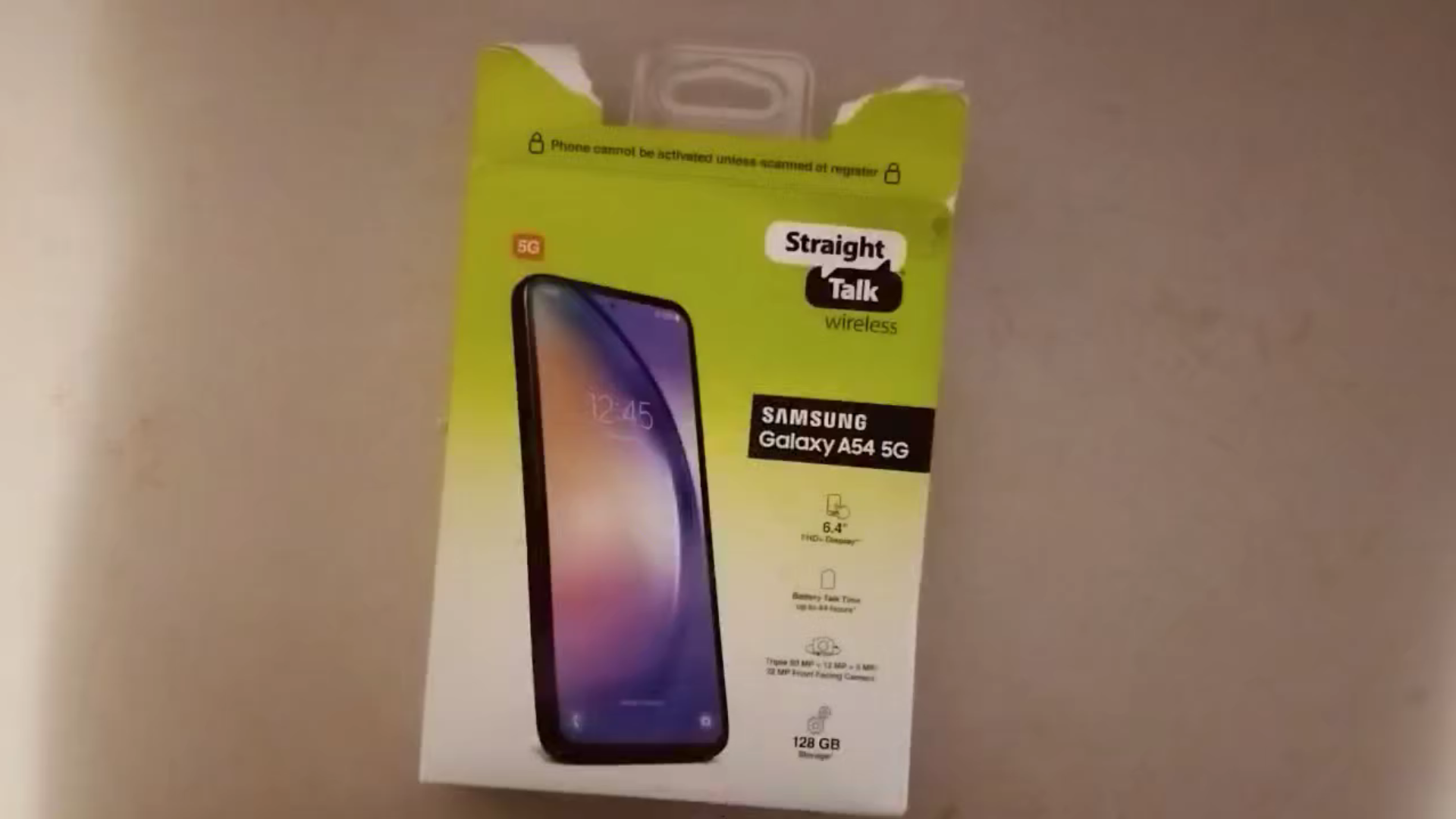Watch Unboxing Samsung Galaxy A54 5G on Amazon Live