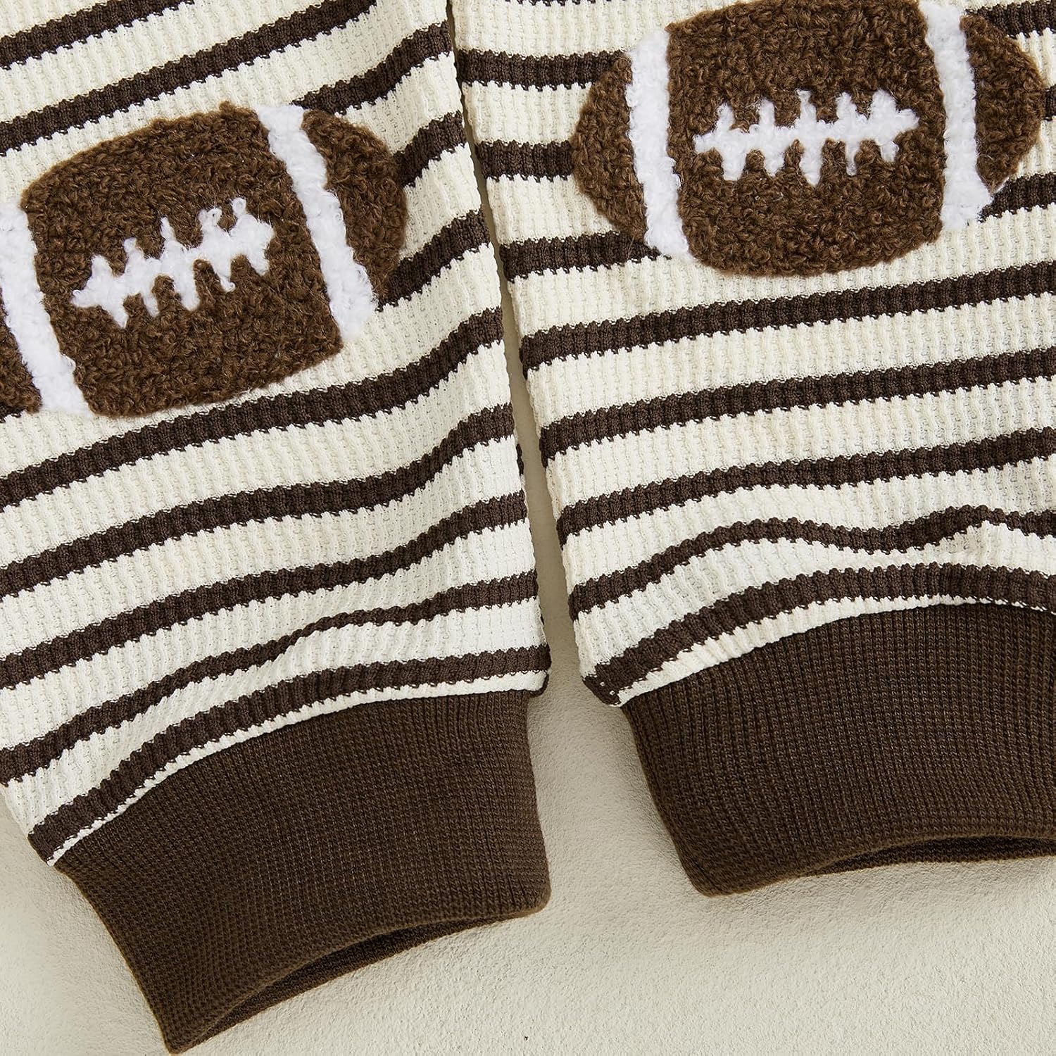 Mubineo Toddler Baby Boy Clothes Football Outfits Girl Long Sleeve Sweatshirt Pant Set Infant Fall Winter Newborn Outfit - Image 8