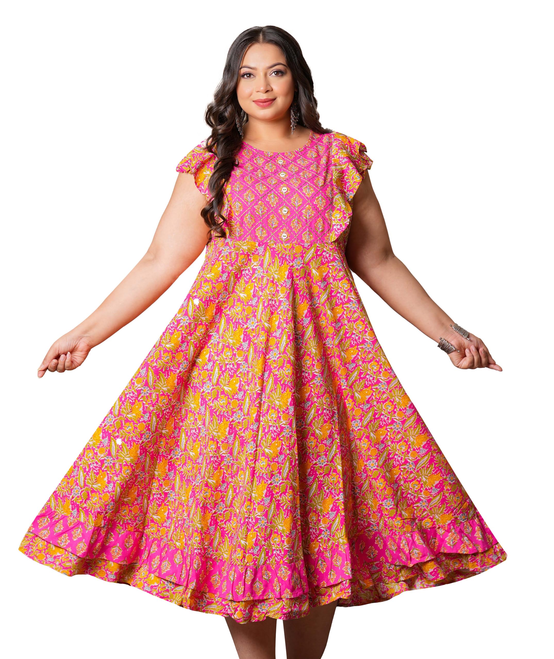 Yash Gallery Women 1457PLYKPINK kurta (pack of 1)