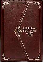 Bíblia da Mulher de Fé, NVI, Letra Grande, Couro-soft vinho com fechamento carteira: Nova Versão Internacional