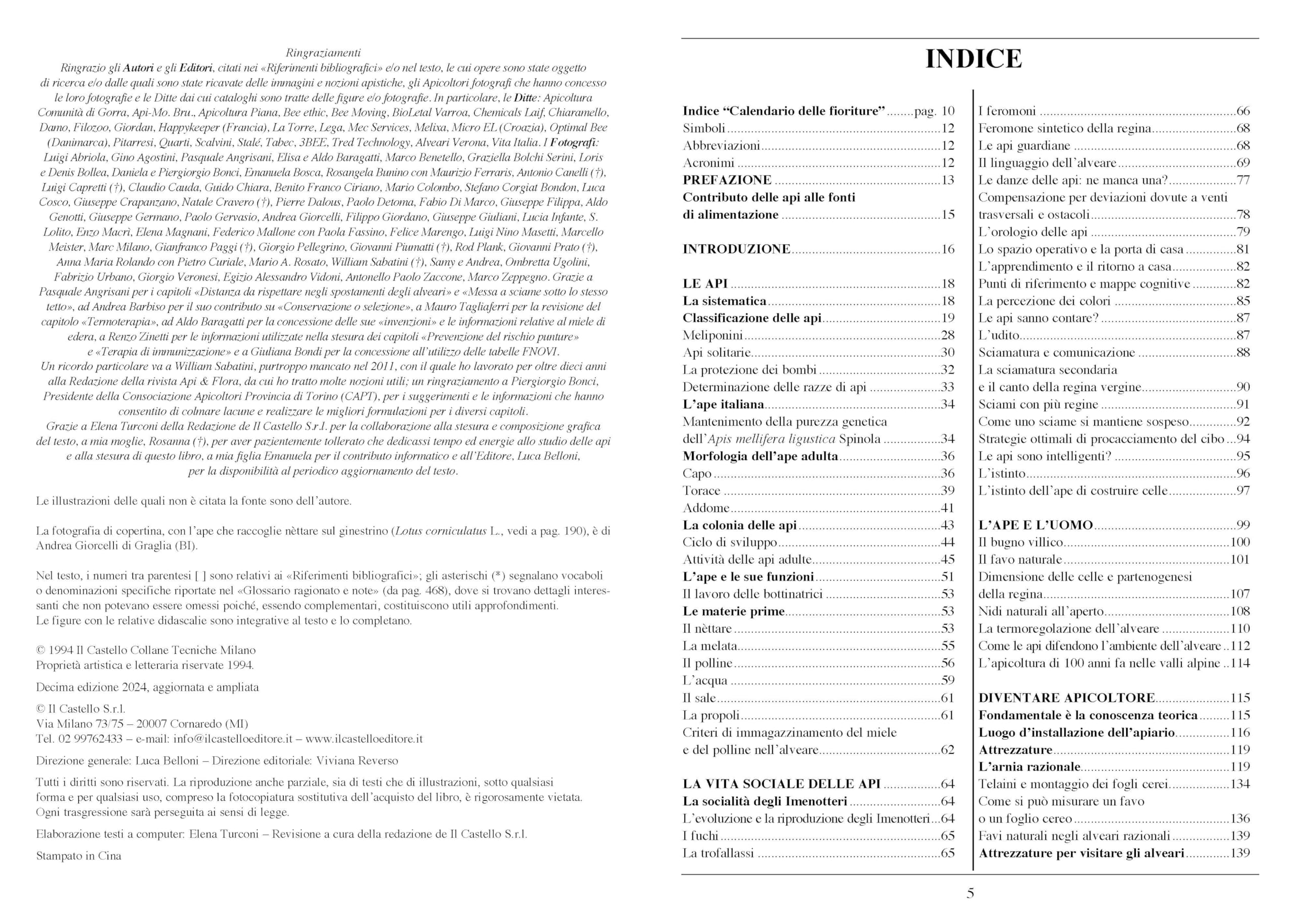 Guida pratica di apicoltura. Con agenda dei lavori