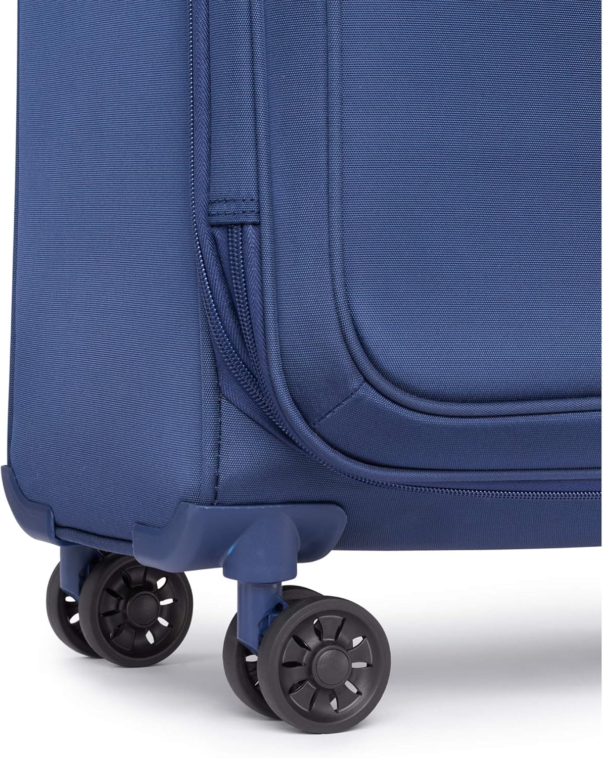 Calvin Klein Lincoln Square Expandable Softside Spinner Luggag, Navy, 21 Inch
