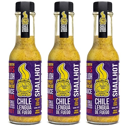 Miniatura 6 de Salsa Picante Estela A-Humada  Mezcla única de Chili Cabro y Jalapeño Ahumado Chile con verduras  Chile Lengua de Fuego