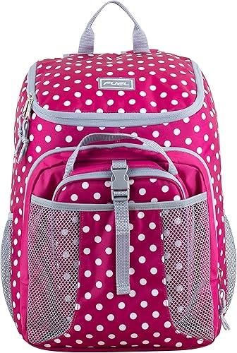 Miniatura 3 de FUEL Juego de mochila de almuerzo para adolescentes y estudiantes, resistente al agua, suave, reutilizable, aislada, hielera, térmica, para viajes,