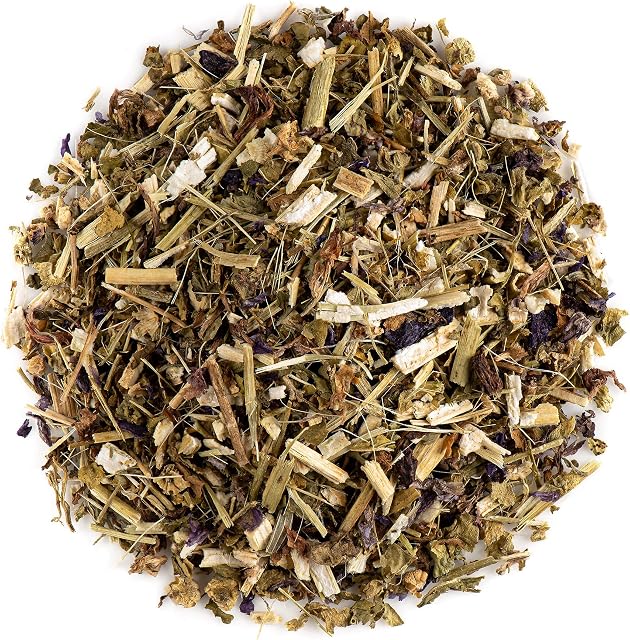 Mallow Blue Leaves Tea - Malva Sylvestris Malva Herb Tisane 100g