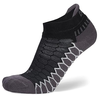 balega Silver Crew Cut Socks Shoes Black