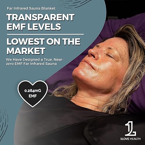 Miniatura 3 de Manta de sauna de infrarrojo lejano  CEM casi cero  Nylon impermeable duradero  Sauna portátil  Manta infrarroja personal para desintoxicación del