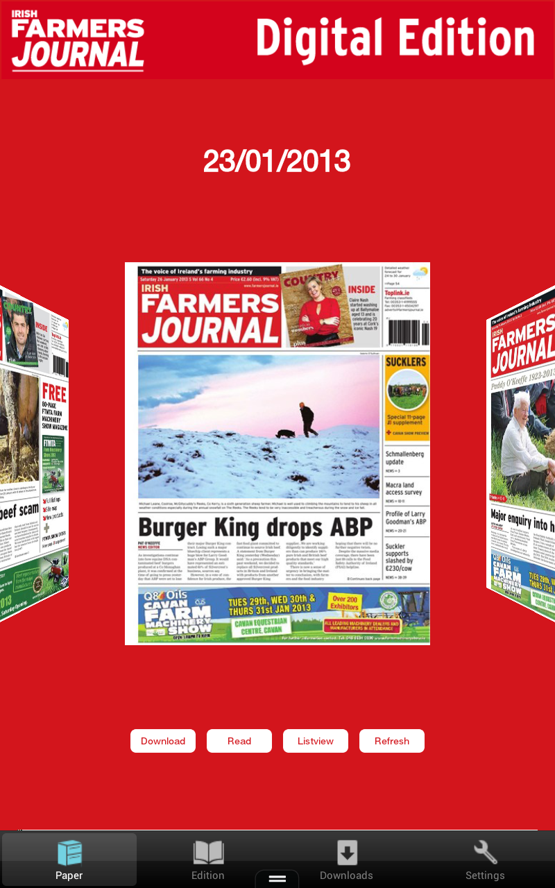 Irish Farmers Journal(Kindle Tablet Edition) - App on the Amazon Appstore