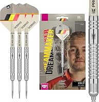Target Darts Dimitri Van den Bergh Dream Maker G2 90% Volfrám Nyilas Darts Készlet - 21g/23g/25g - Swiss Point Acél Heggyel - Profi Grip 1
