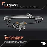 Vista 3 de Conjunto de motor y elevalunas eléctrico Dorman 741-348 para ventana delantera izquierda de Nissan Frontier
