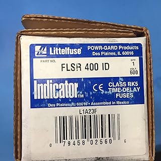 Littelfuse FLSR400ID FLSR_ID Series - UL Class RK5 Dual-Element Time-Delay Fuse With Indication