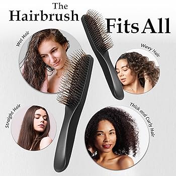 uffy ヘア ブラシ 育毛 遠赤外線 頭皮 ヘイエロー ポーチ付き Amazon