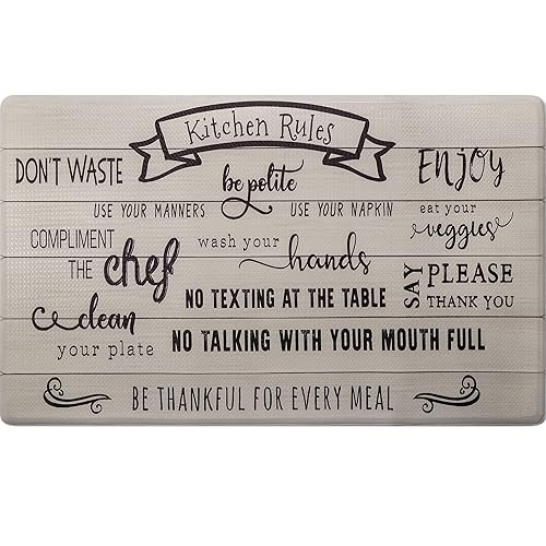 SoHome Cozy Living Anti Fatigue Mat Kitchen Mat Non Slip