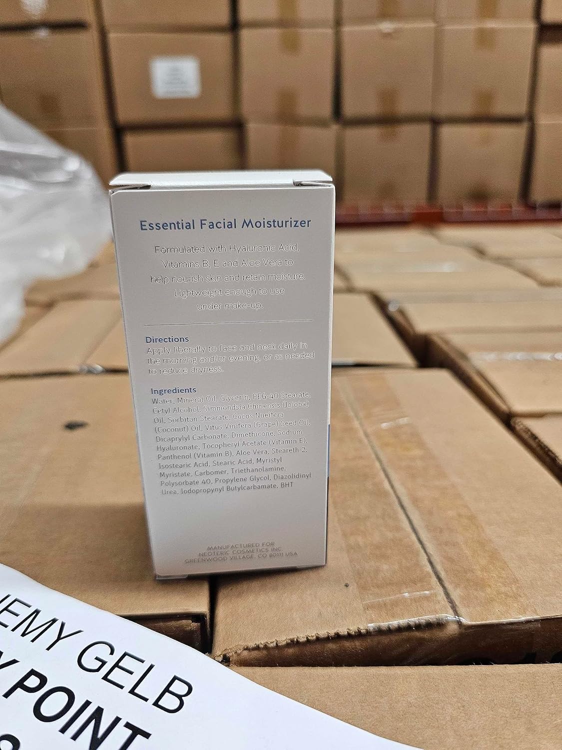 Alpha Essential Renewal Anti-Aging Formula 2oz and Essential Facial Moisturizer with Hyaluronic Acid 2oz