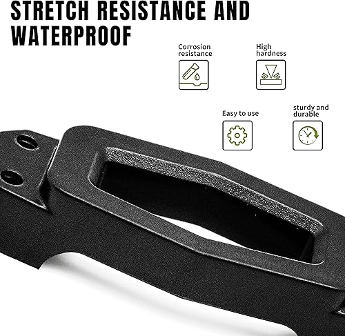 Miniatura 4 de Kit base de montaje Kit de soporte para accesorios Can-Am Outlander L & Outlander L Max, reemplazo OEM # 715002350, 4PCS, negro