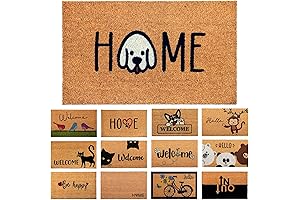 Home Dog Welcome Mat