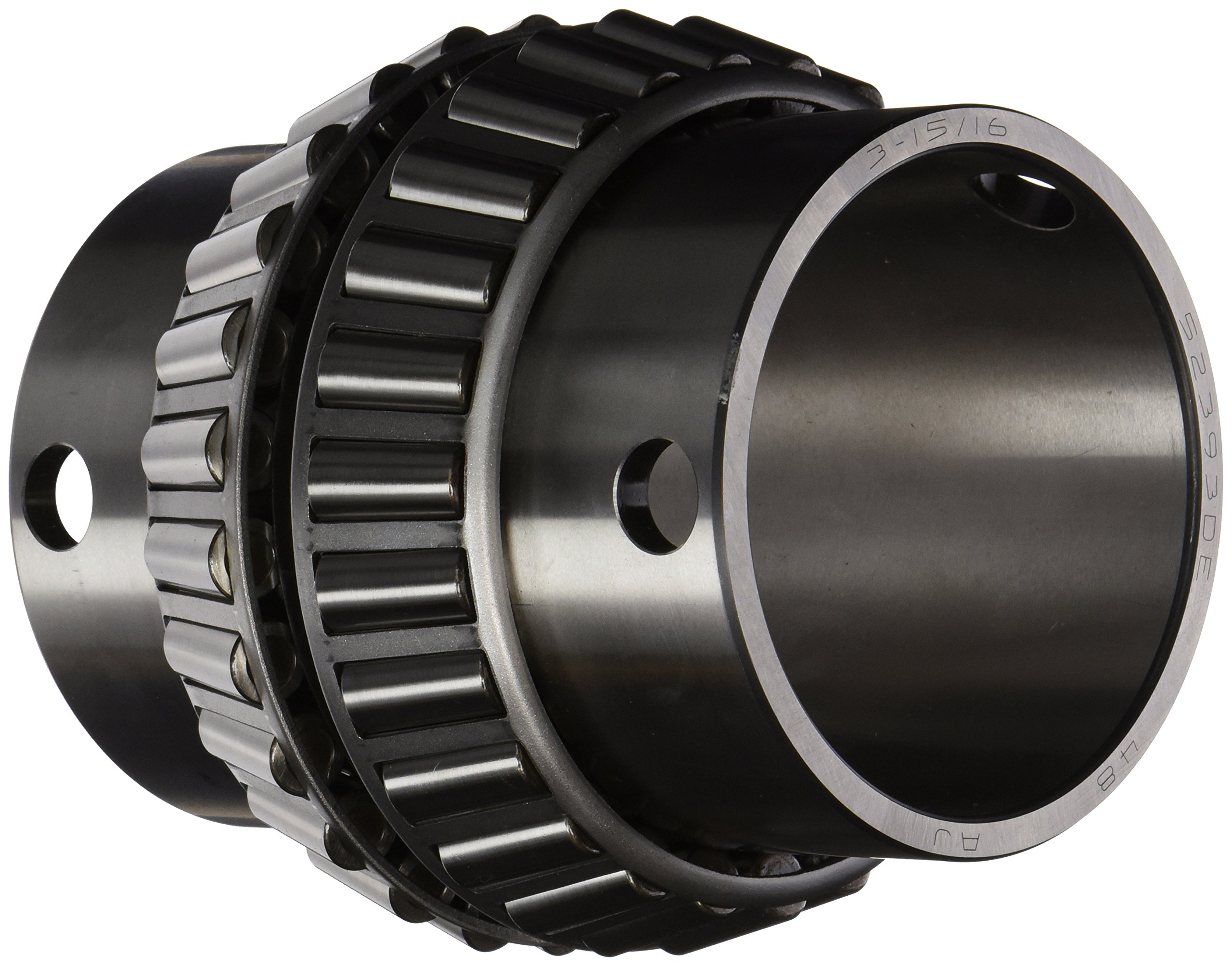 Timken 52393DE Tapered Roller Bearing, Double Cone, Standard Tolerance, Straight Bore, Steel, Inch, 3.9375