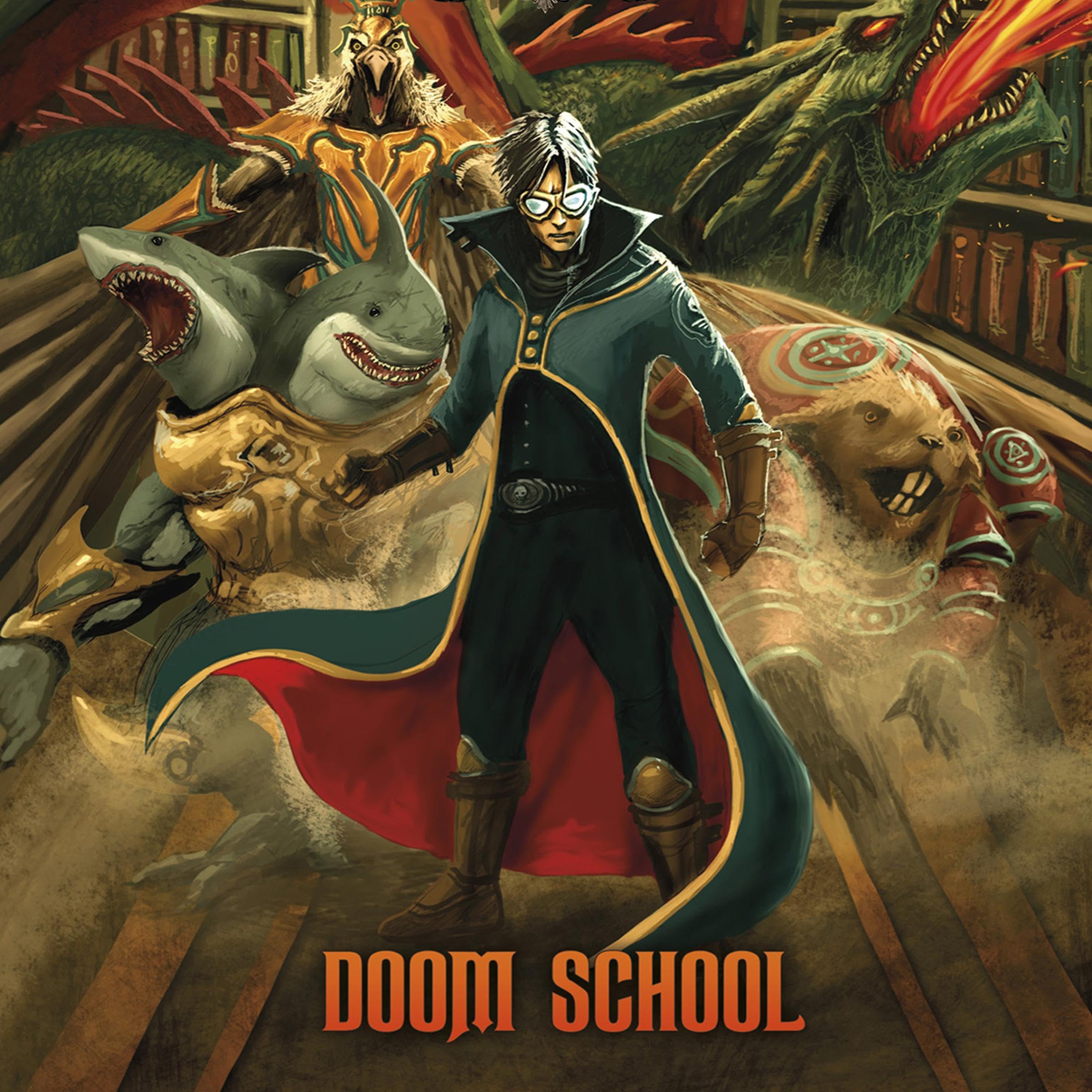 Cover art for Doom School