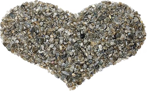 MAIBAOTA Chips de cristal natural a granel, pequeñas piedras pulidas trituradas, piezas de cuarzo de cristal triturado, piedras decorativas