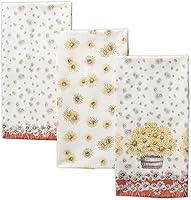 Vista 70 de Maison d' Hermine - Juego de 3 toallas cocina 100 % algodón, suaves, paños multiusos de barra y platos para regalar, cenas, fiestas bufé