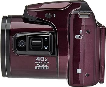 Nikon COOLPIX B500 パープル Amazon.com: Nikon COOLPIX B500 16MP 40x Optical Zoom Digital