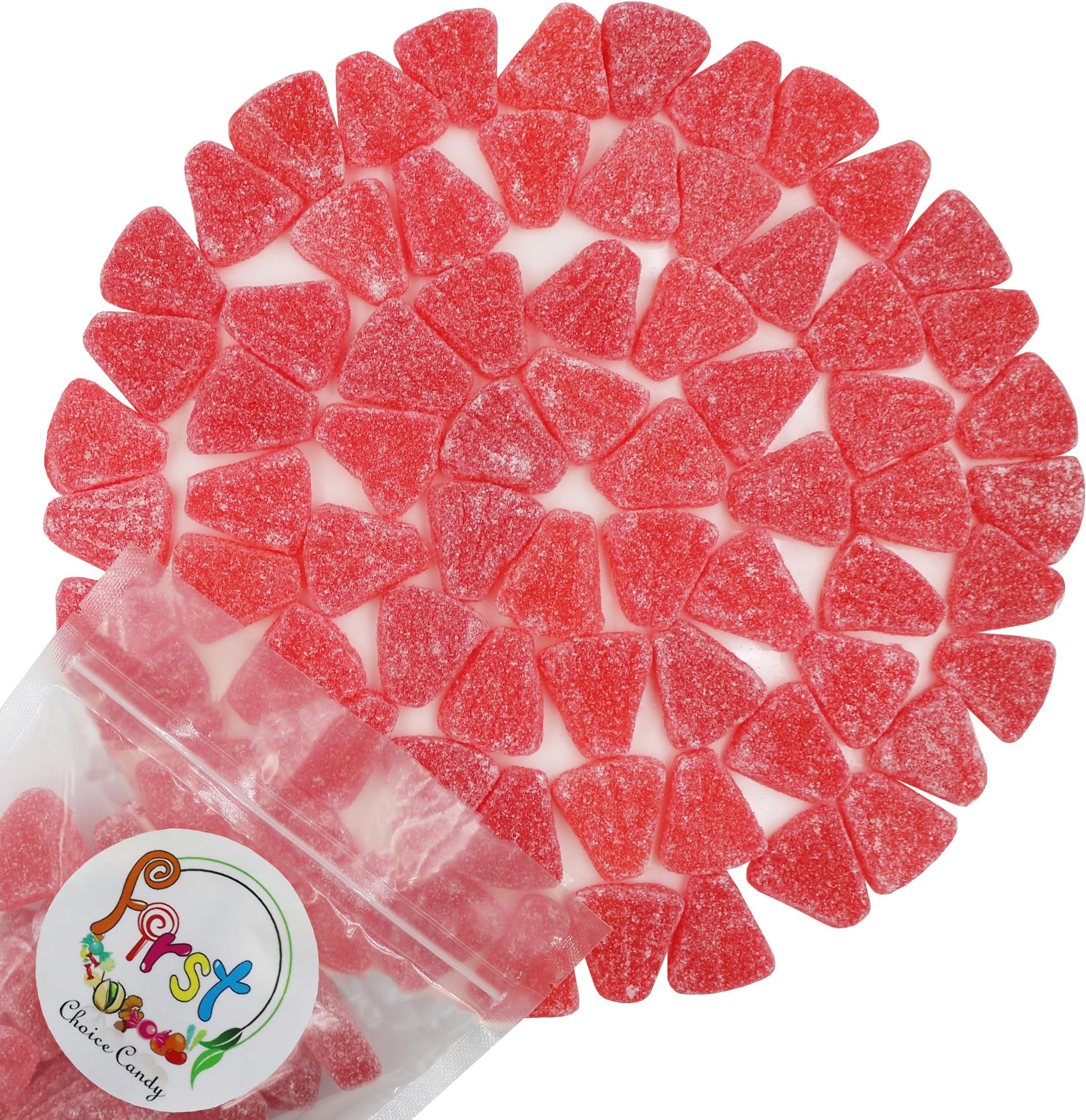 FirstChoiceCandy Gummy Fruit Candy (Pink Grapefruit, 2 Pound (Pack of 1))