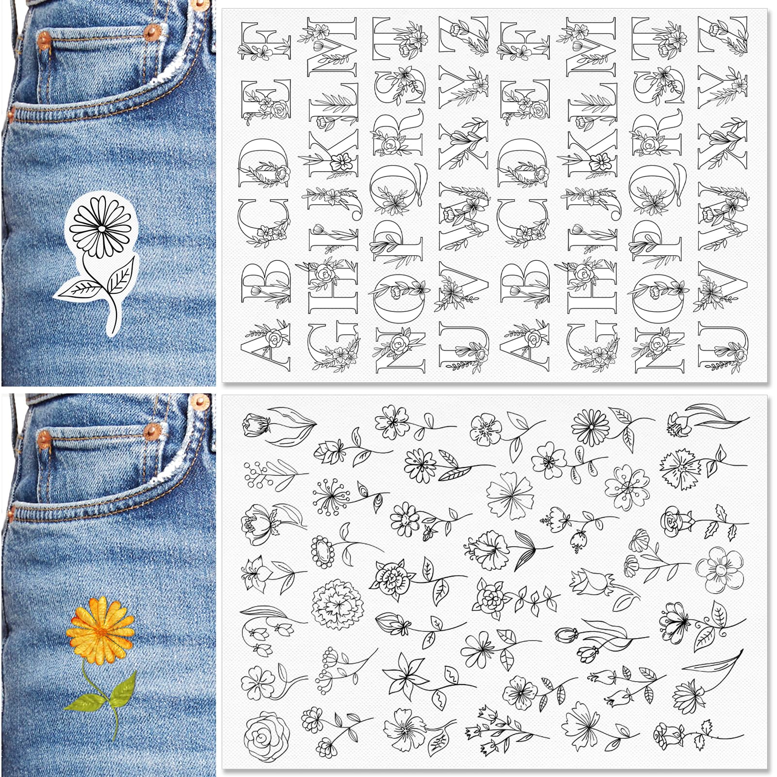 Embroidery Stabilizers - Floral Patterns for Beginners -11