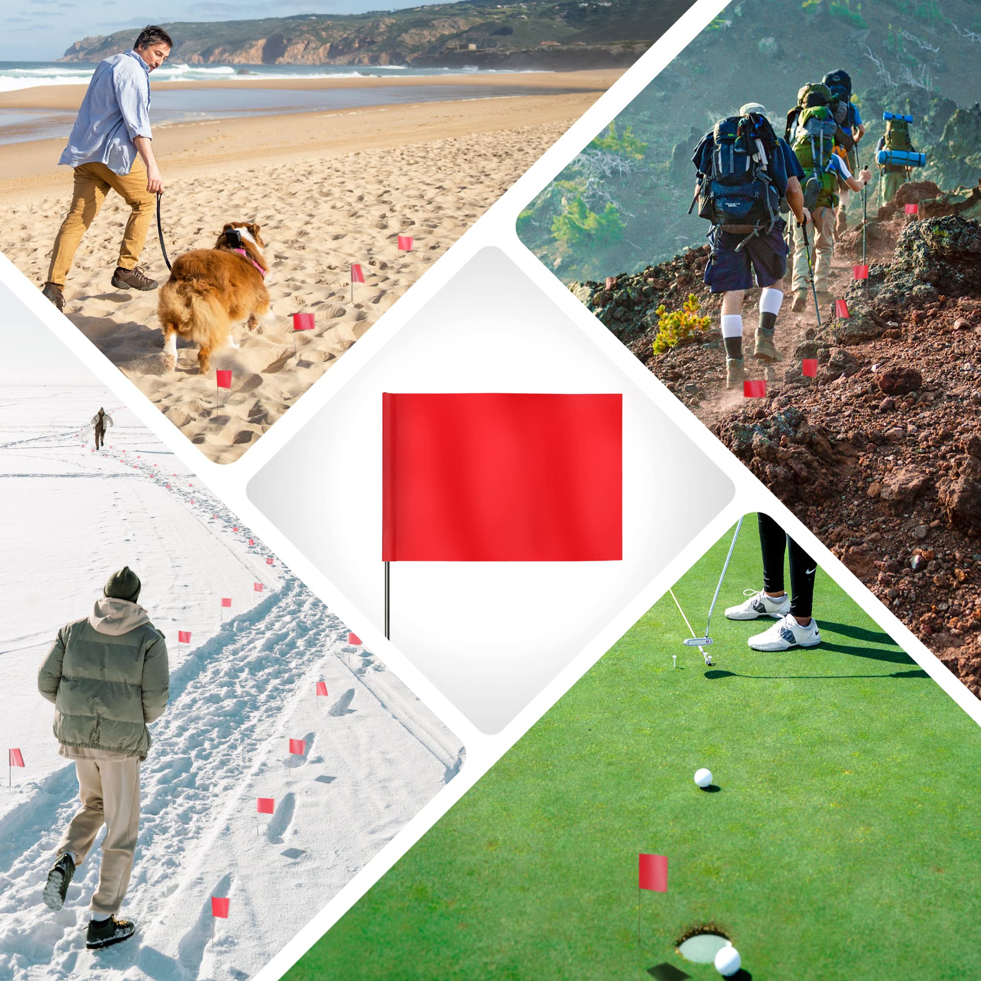 Divers Drapeaux De Table Réalistes Sur Un Poteau En Acier Chrome Drapeau De Bureau Noir En Blanc