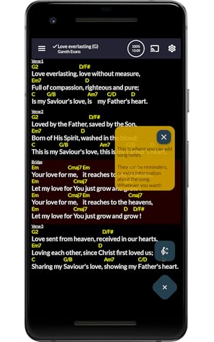 OpenSongApp Songbook
